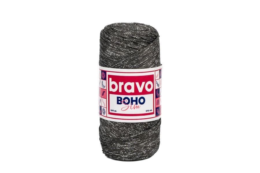 BRAVO BOHO SILVERY MACROME - 24