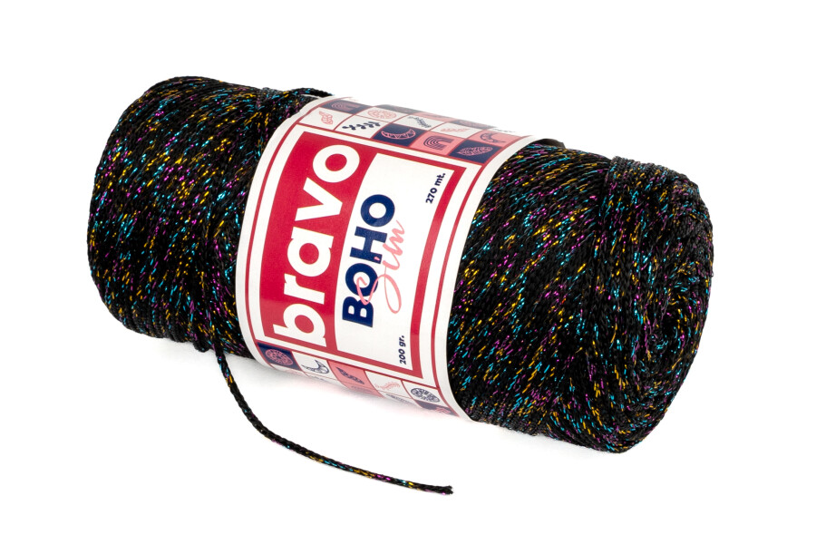 BRAVO BOHO SILVERY MACROME - 9