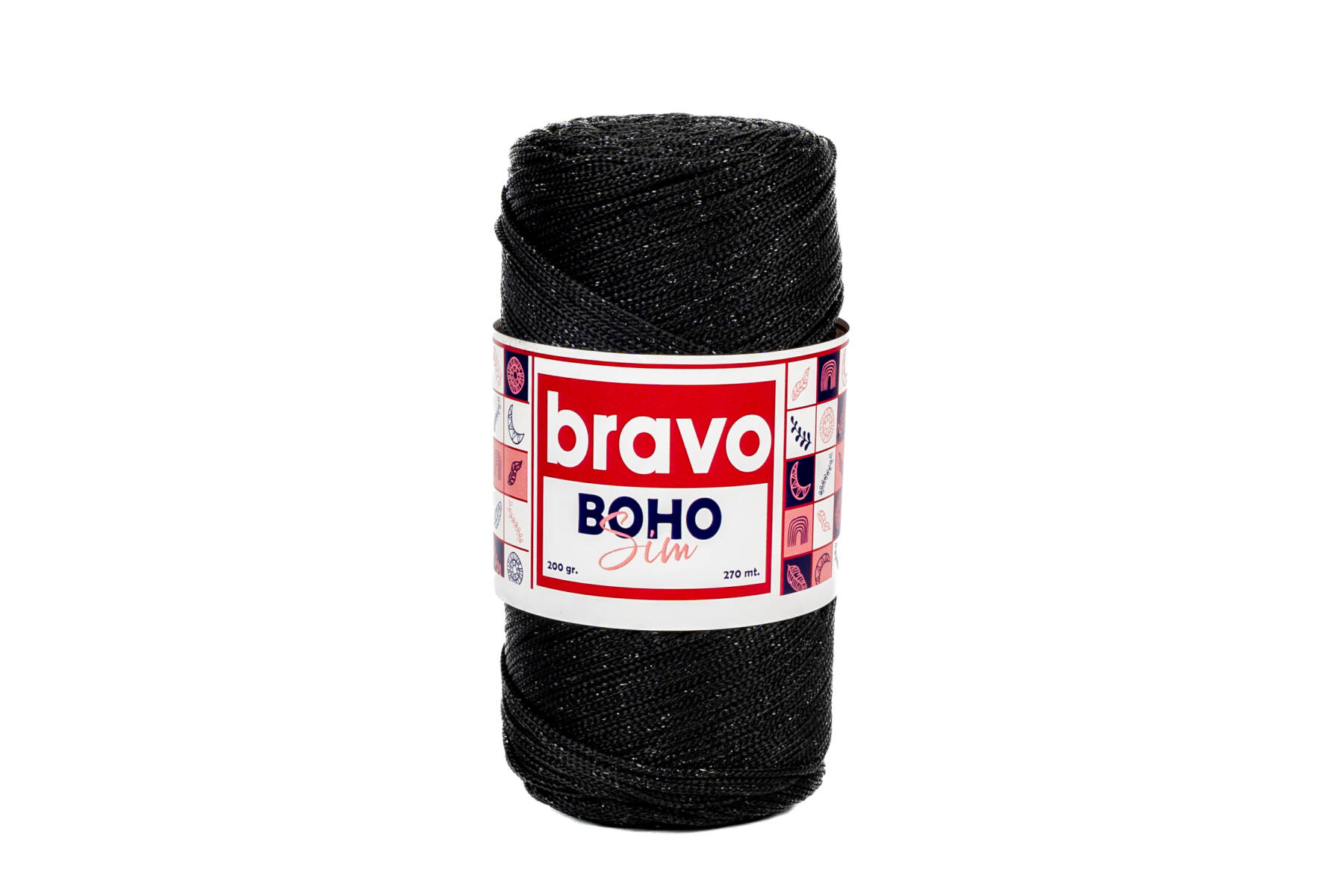 BRAVO BOHO SILVERY MACROME - 21