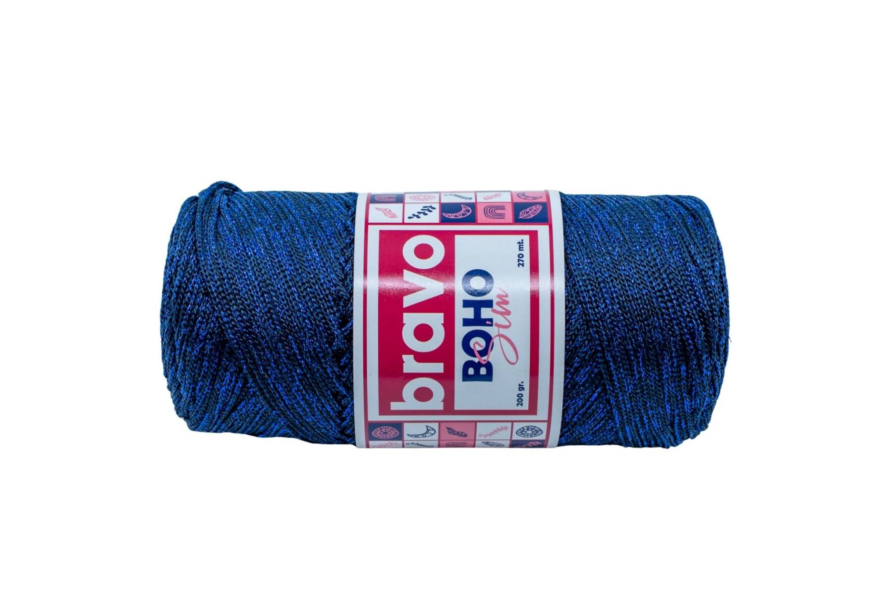 BRAVO BOHO SILVERY MACROME - 14